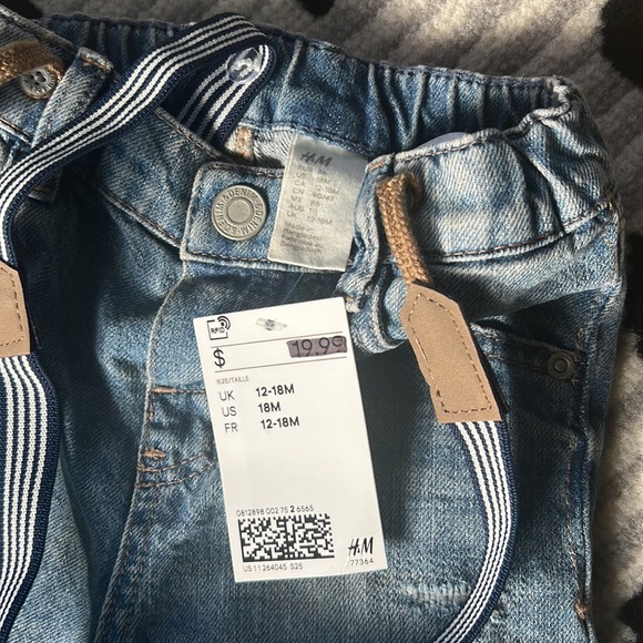 H&M jeans with detachable suspenders - Picture 4 of 4